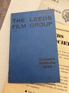 Leeds Film Group Summer Session cover